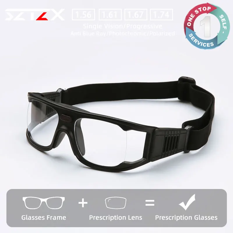 SZTZX Adjustable Sporty Comfortable Prescription Glasses Anti Blue Light For Basketball Football Men Progressive Reading Eyewear
SZTZX Adjustable Sporty Comfortable Prescription Glasses Anti Blue Light For Basketball Football Men Progressive Reading Eyewear