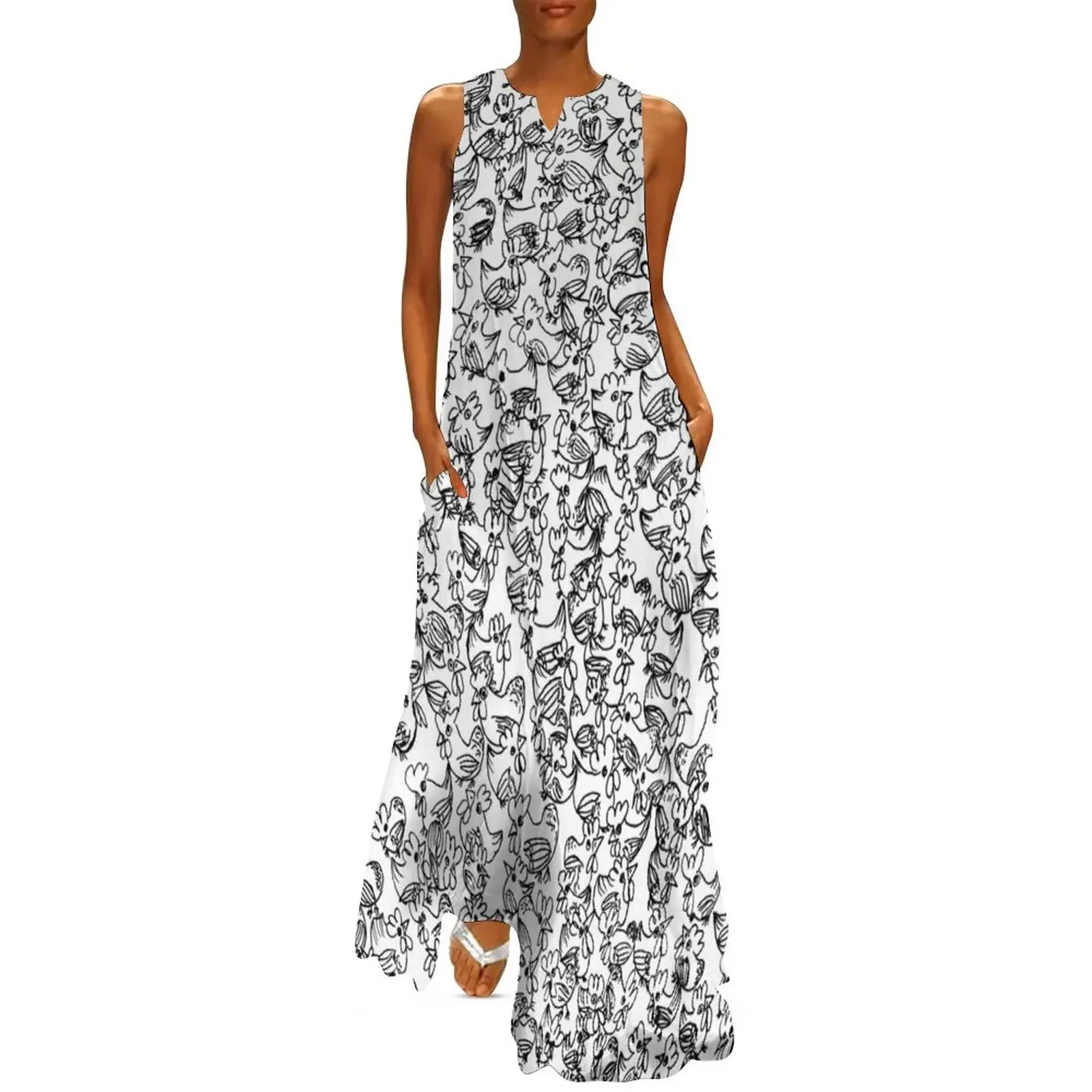 Hundreds Of Hens Long Dress sensual sexy dress for women women summer wedding dresses woman woman
Hundreds Of Hens Long Dress sensual sexy dress for women women summer wedding dresses woman woman
