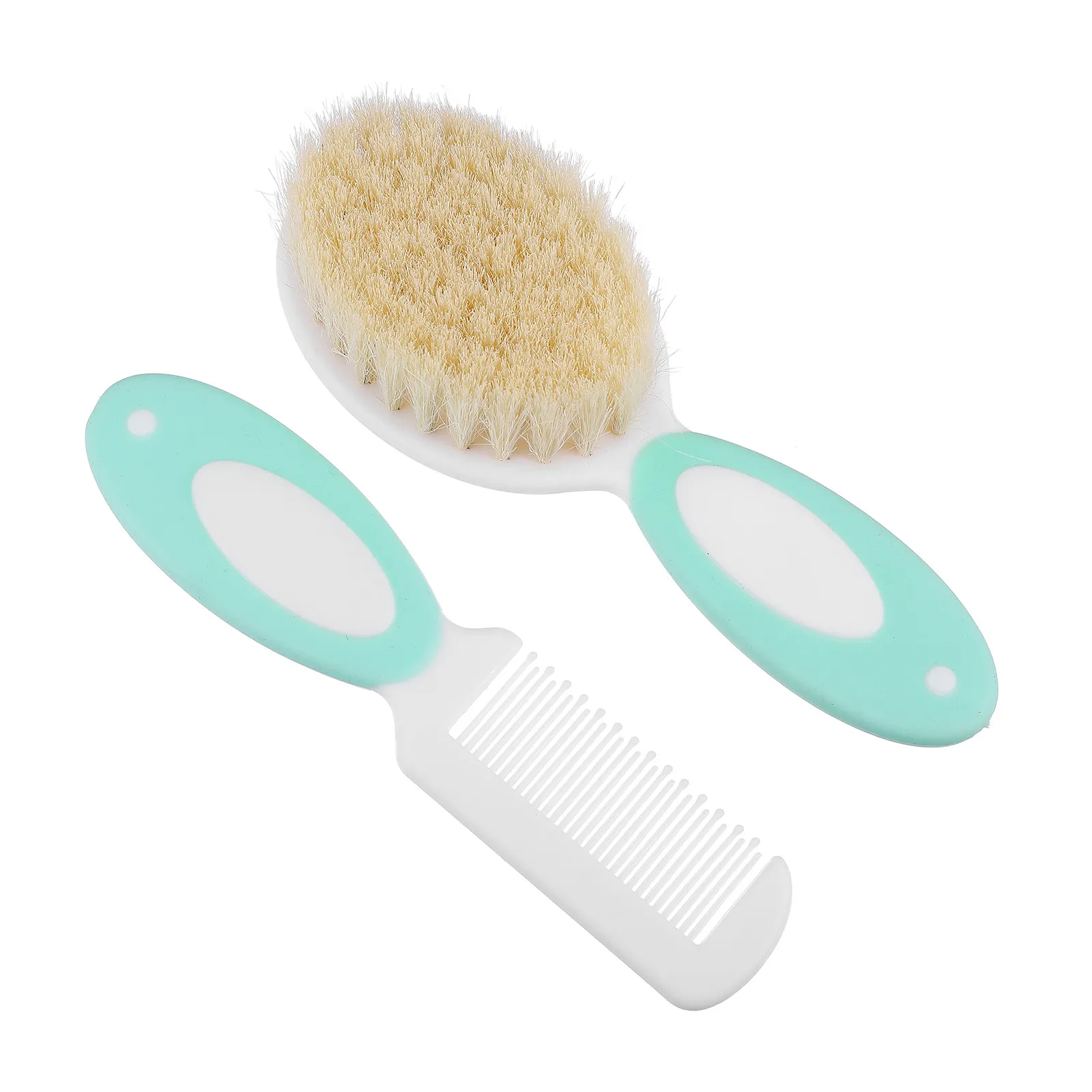 2Pcs Baby Hair Brush Natural Wool Bristles Gentle Scalp Massage Detangling Infant Toddler Kids Hair Comb Ergonomic Lightweight
2Pcs Baby Hair Brush Natural Wool Bristles Gentle Scalp Massage Detangling Infant Toddler Kids Hair Comb Ergonomic Lightweight