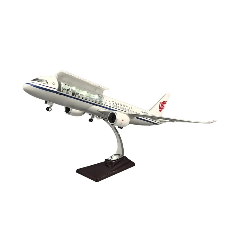 New Model Air China C919 Airways Civil Aviation Resin Openable Cabin Door Airplane With Light Airline Collection Display 
New Model Air China C919 Airways Civil Aviation Resin Openable Cabin Door Airplane With Light Airline Collection Display