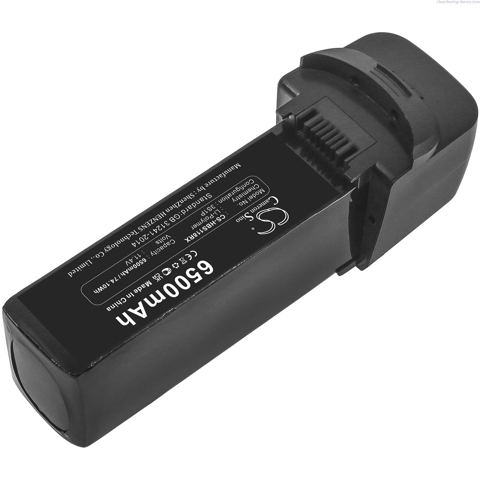 CS-HBS118RX 11.4V 6500mAh Drones Battery 9834117, GFHB6500 for Hubsan Zino Pro+, Zino Pro Plus, 100% NEW, 1 Year warranty
CS-HBS118RX 11.4V 6500mAh Drones Battery 9834117, GFHB6500 for Hubsan Zino Pro+, Zino Pro Plus, 100% NEW, 1 Year warranty