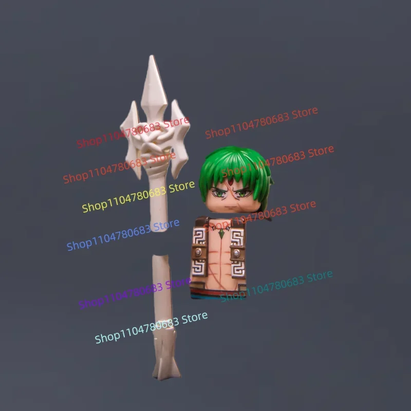 MOC Building Blocks Green-Haired Warrior MiniFigure Assembly Model Display Piece Anime Cartoon Character Toy Gift, Collectible
MOC Building Blocks Green-Haired Warrior MiniFigure Assembly Model Display Piece Anime Cartoon Character Toy Gift, Collectible