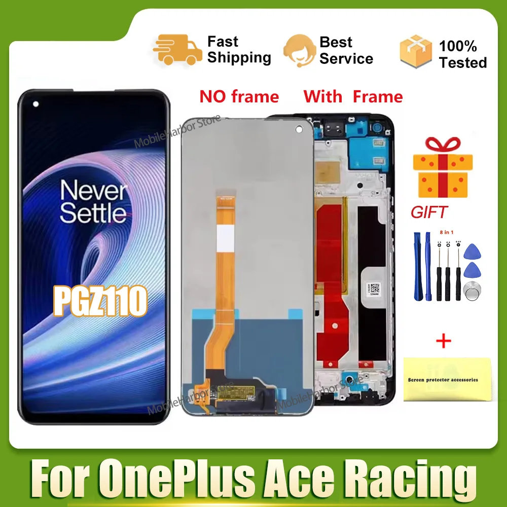 Original For OnePlus Ace Racing LCD Display One Plus Ace Racing Edition Touch Screen PGZ110 Digitizer Assembly Replacement
Original For OnePlus Ace Racing LCD Display One Plus Ace Racing Edition Touch Screen PGZ110 Digitizer Assembly Replacement