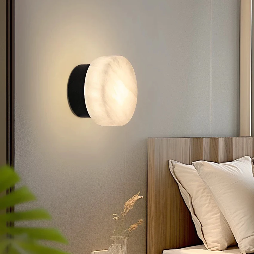 Natural Marble Wall Sconce Modern Indoor Wall Light Decorative Stone Wall Lamp for Bedroom Bedside Living Room Hallway Stairs
Natural Marble Wall Sconce Modern Indoor Wall Light Decorative Stone Wall Lamp for Bedroom Bedside Living Room Hallway Stairs