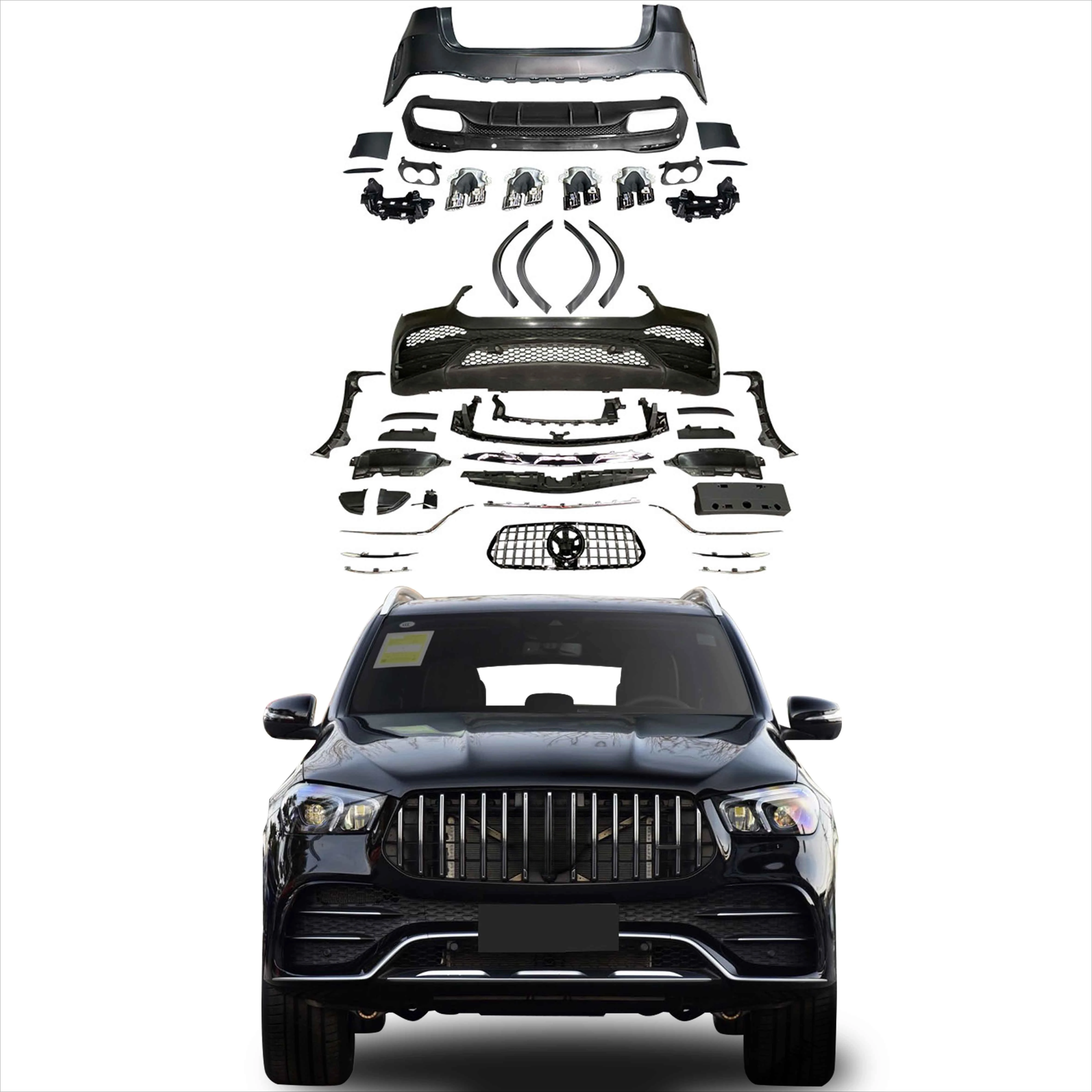 Genuine Front Rear Car Bumpers for 2020 2021 GLE W167 Facelifts GLE53 BodyKit
Genuine Front Rear Car Bumpers for 2020 2021 GLE W167 Facelifts GLE53 BodyKit