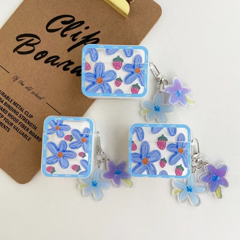 Blueflower Strawberry TPU Bluetooth headphone case for airpods pro headphone protection airpods 2/3 generation
Blueflower Strawberry TPU Bluetooth headphone case for airpods pro headphone protection airpods 2/3 generation