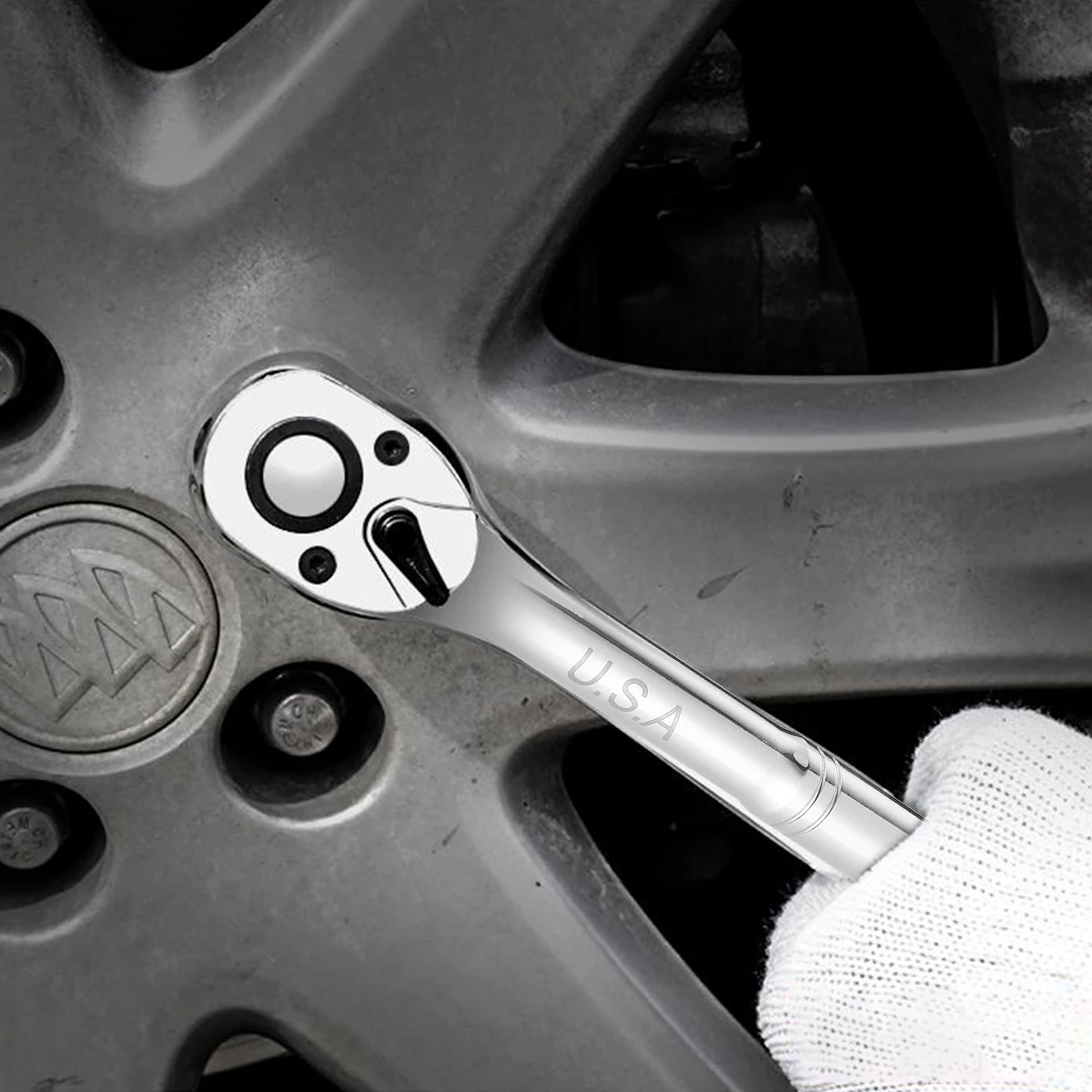 72 Teeth Teardrop Ratchet Wrench Extended Chrome Vanadium Steel Socket Hand Tool Durable Quality Car Emergency Home Use
72 Teeth Teardrop Ratchet Wrench Extended Chrome Vanadium Steel Socket Hand Tool Durable Quality Car Emergency Home Use