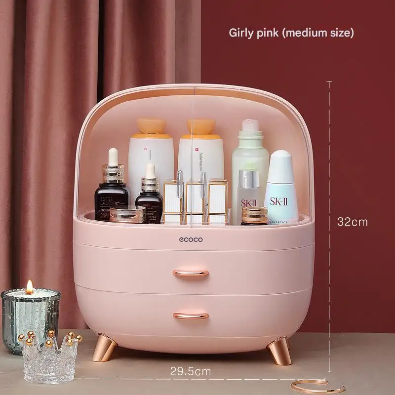 2025New Large Makeup Container Desktop Storage Box Capacity Cosmetic Storage Box Makeup Drawer Organizer Jewelry Nail Polish 
2025New Large Makeup Container Desktop Storage Box Capacity Cosmetic Storage Box Makeup Drawer Organizer Jewelry Nail Polish