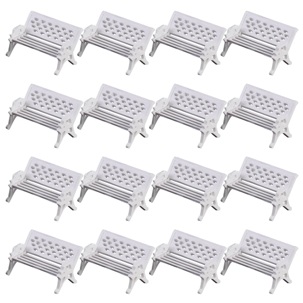 16 Pcs Park Chair Decoration Miniature Bench Miniatures Micro Landscape Garden Scene House Supply Abs
16 Pcs Park Chair Decoration Miniature Bench Miniatures Micro Landscape Garden Scene House Supply Abs