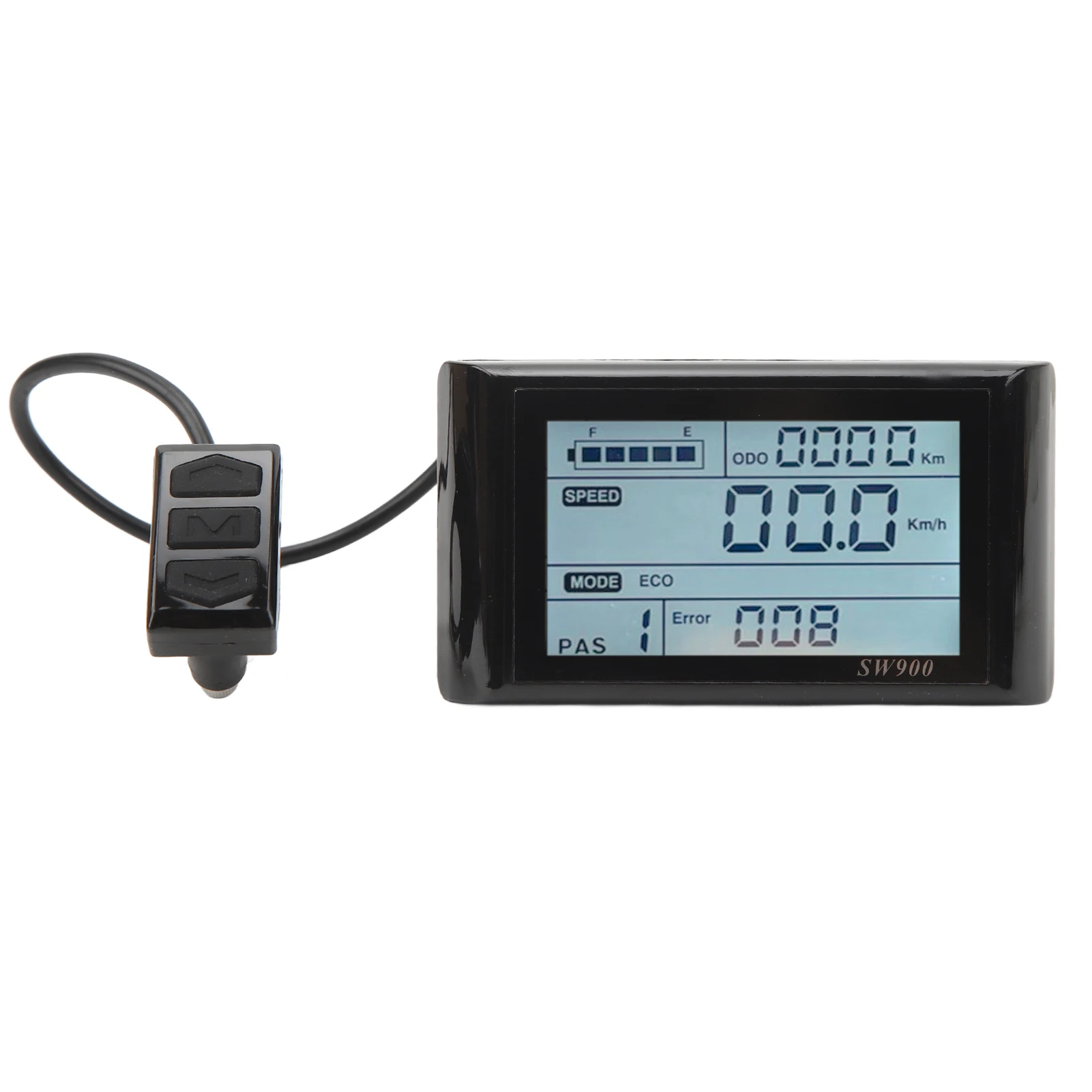 SW900 Electric Bike LCD Display 5 Pin Compatible with 24V/36V/48V JN Controller - Waterproof and Durable for Enhanced Riding
SW900 Electric Bike LCD Display 5 Pin Compatible with 24V/36V/48V JN Controller - Waterproof and Durable for Enhanced Riding