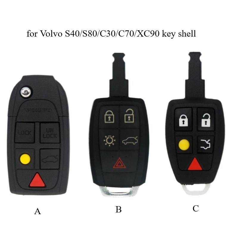 Чехол для Volvo S40/C30/C70, оригинальный сменный чехол для интеллектуального дистанционного ключа, чехол для ключа S40
Чехол для Volvo S40/C30/C70, оригинальный сменный чехол для интеллектуального дистанционного ключа, чехол для ключа S40