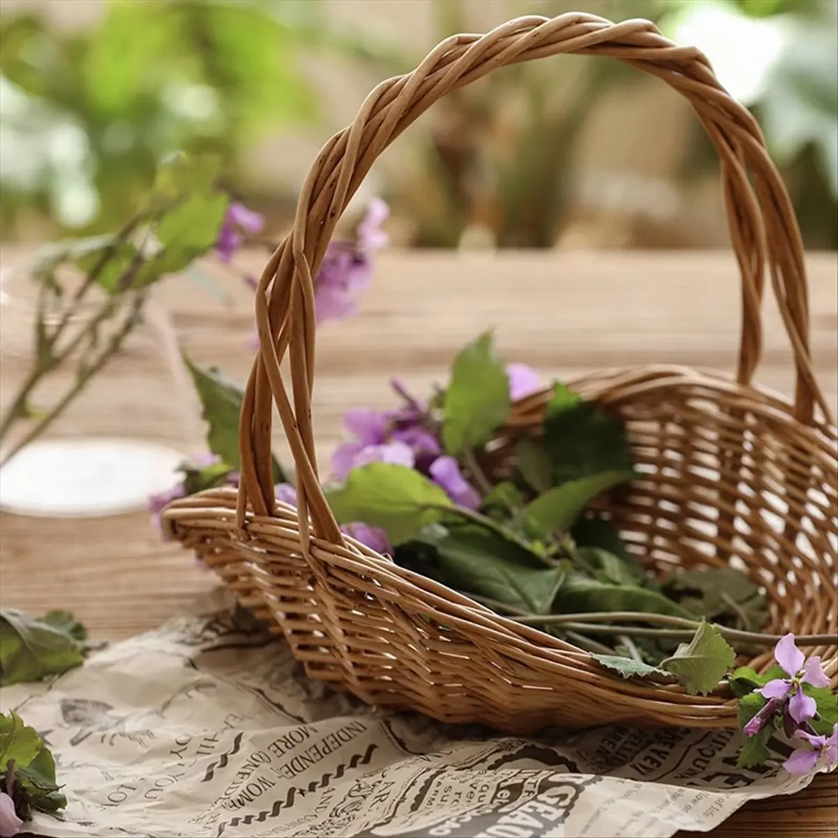 ABST Picnic Basket Easter Candy Basket Wedding Flower Girl Baskets Fast Food Basket Woven Pantry Organizer
ABST Picnic Basket Easter Candy Basket Wedding Flower Girl Baskets Fast Food Basket Woven Pantry Organizer