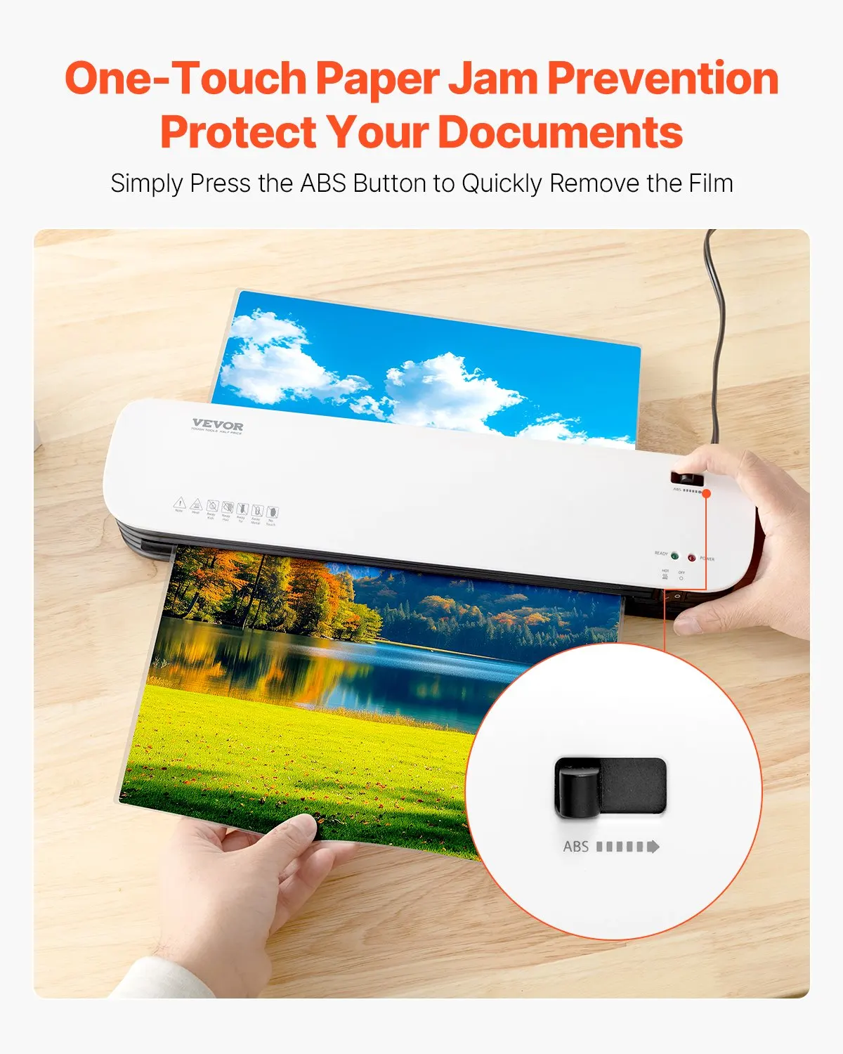 Laminator Machine, Thermal Laminator For Max A3 Paper Size, 2-3 Min Quick Warm Portable Laminator, 3-5 Mil Thickness, Ideal For
Laminator Machine, Thermal Laminator For Max A3 Paper Size, 2-3 Min Quick Warm Portable Laminator, 3-5 Mil Thickness, Ideal For