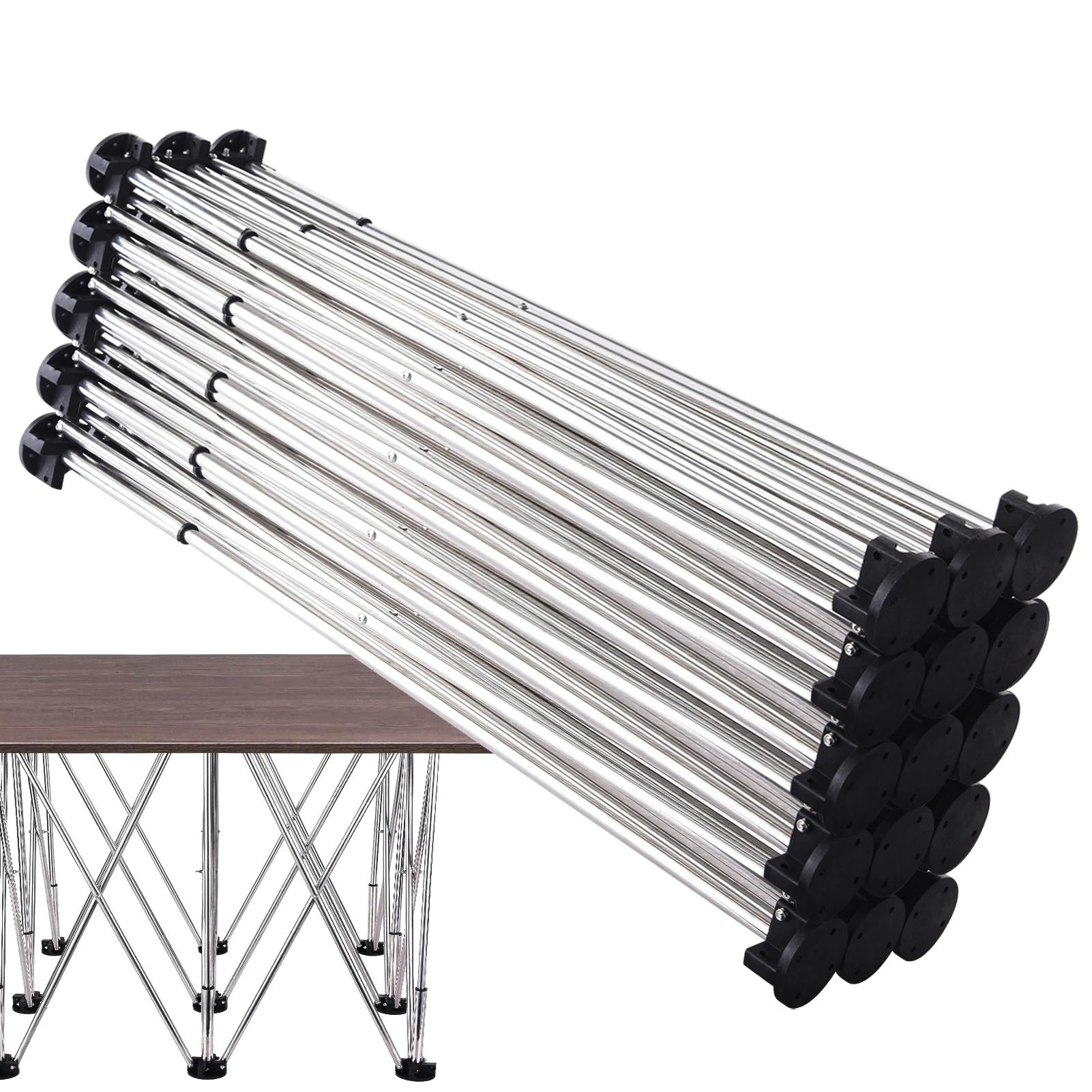 Foldable Workbench with 15 Legs,Stainless Steel Telescopic Stand - 1500kg Heavy Duty Support for Woodworking,Sawhorse & Projects
Foldable Workbench with 15 Legs,Stainless Steel Telescopic Stand - 1500kg Heavy Duty Support for Woodworking,Sawhorse & Projects