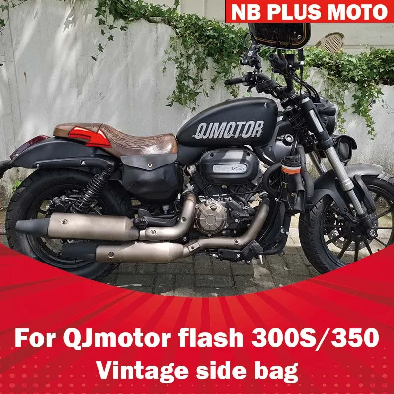 【Premium】For QJMOTOR Flash 300S side cover hemming bag automatic gear flash 350 modified accessories rider cowhide motorcycle
【Premium】For QJMOTOR Flash 300S side cover hemming bag automatic gear flash 350 modified accessories rider cowhide motorcycle