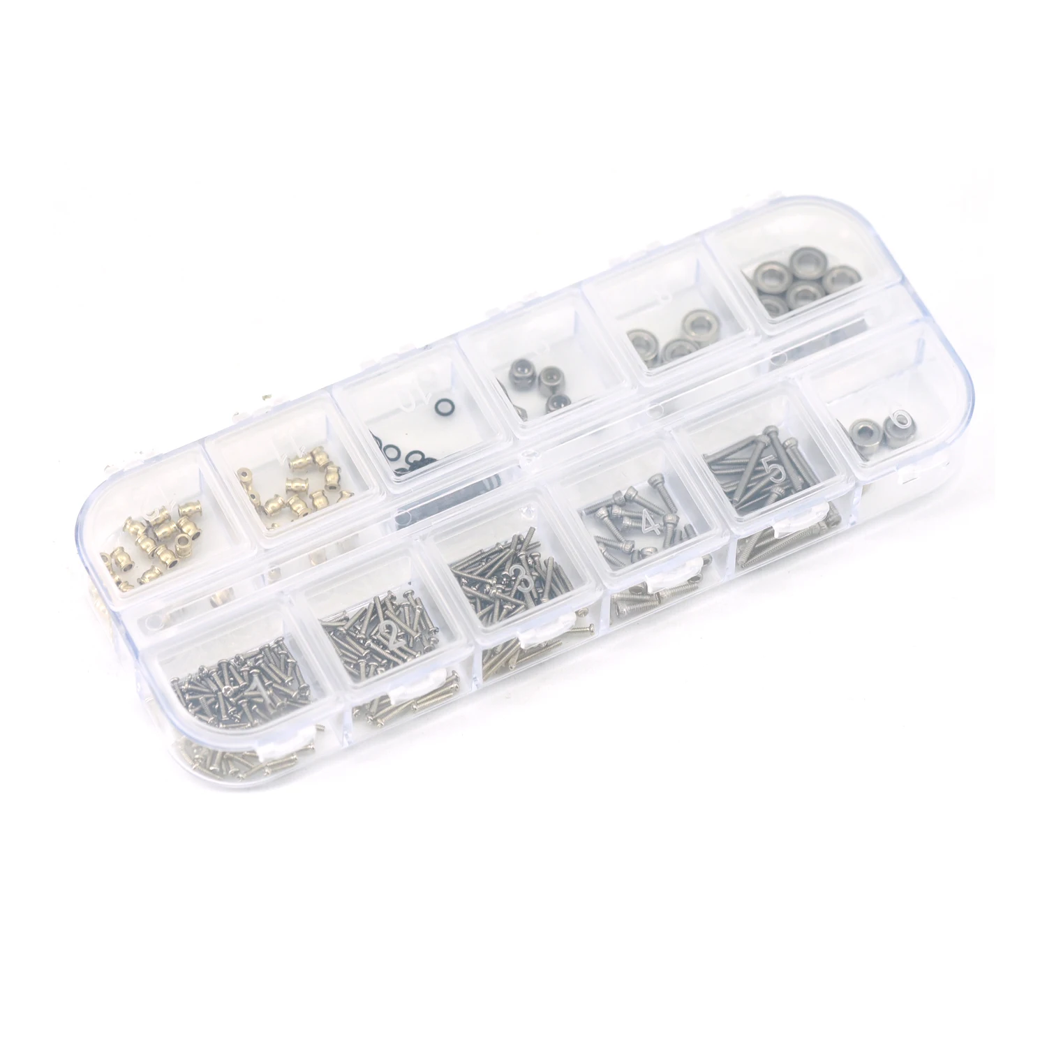 Screw Box Set for Axial SCX30 1/30 RC Car 336pcs
Screw Box Set for Axial SCX30 1/30 RC Car 336pcs