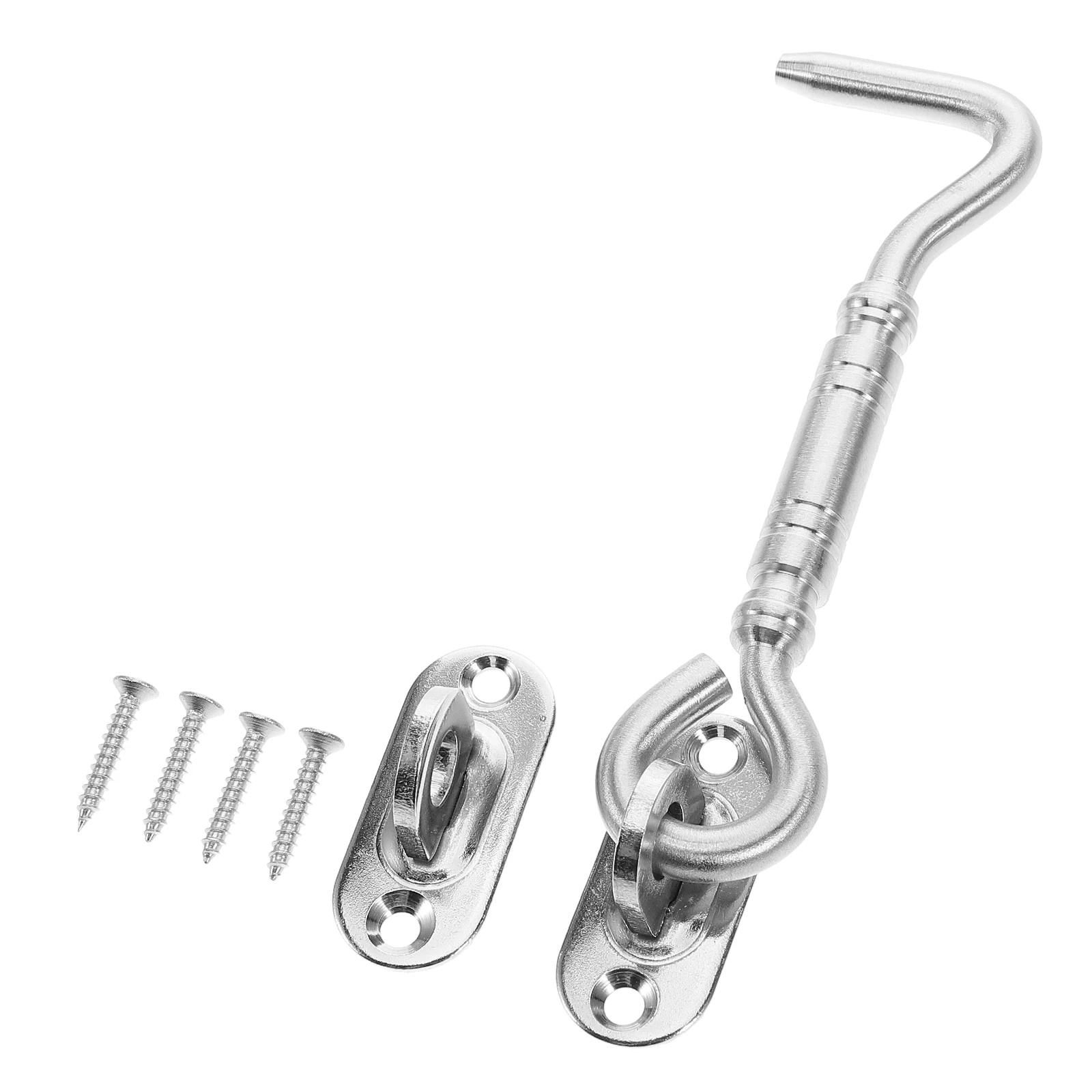 Stainless Steel Window Catch Eye Hook Lock for Door Garage Outdoor Gate Latches Reliable Compact Anti Theft Strong
Stainless Steel Window Catch Eye Hook Lock for Door Garage Outdoor Gate Latches Reliable Compact Anti Theft Strong