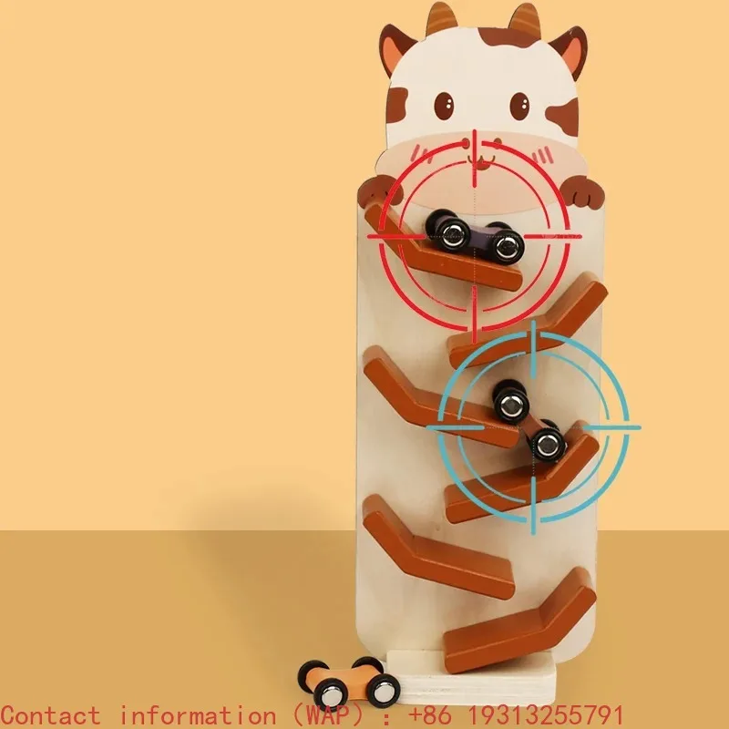 【Best-selling】Wooden Gliding Racing Car Track Set Cartoon Coasting Car Game Hand Eye Coordination Early Educational Toy for Kids
【Best-selling】Wooden Gliding Racing Car Track Set Cartoon Coasting Car Game Hand Eye Coordination Early Educational Toy for Kids