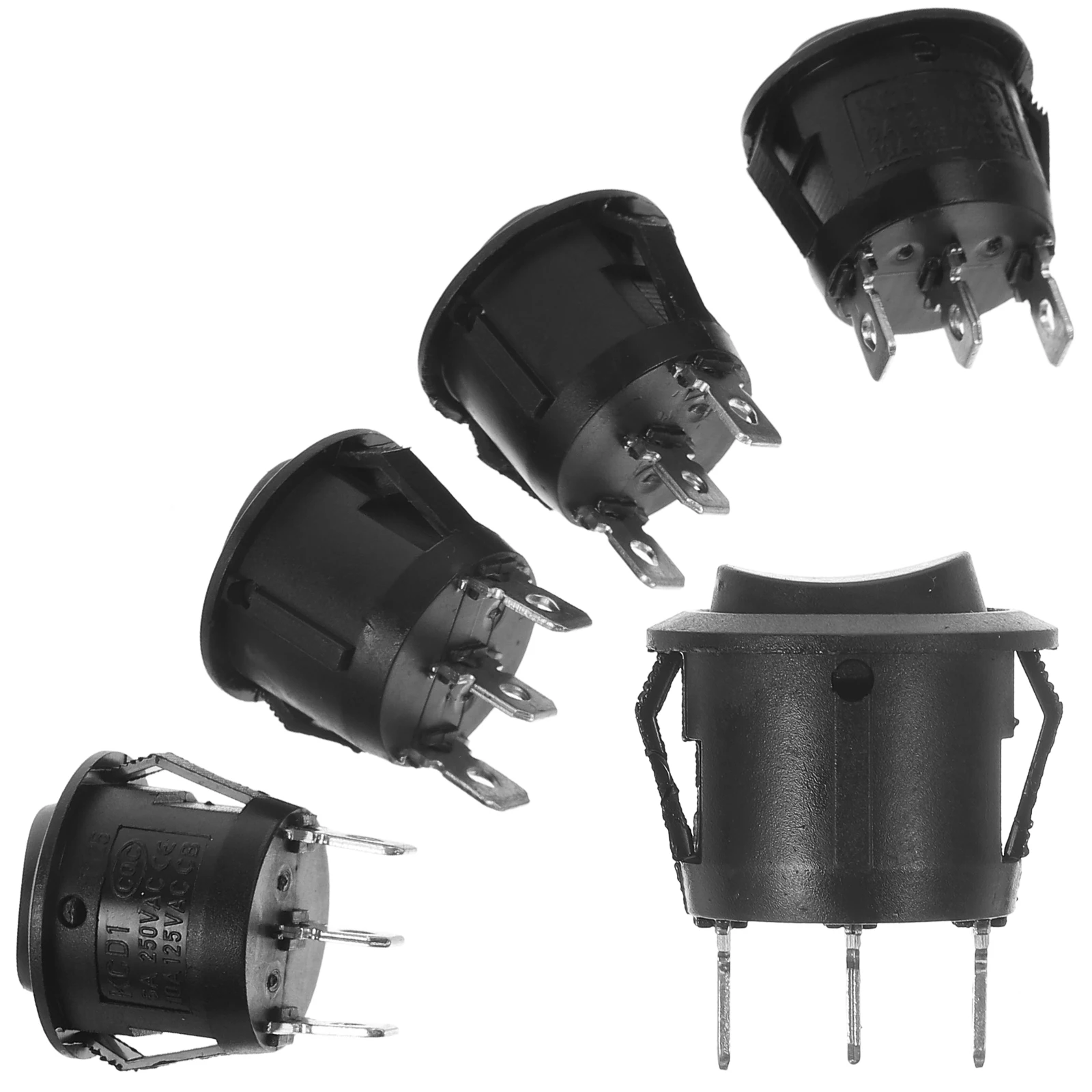 5 pcs 23Mm Car Round Switches Rocker Push Button Single Pole Double Throw Black Auto Boat Replacement Durable Small Control
5 pcs 23Mm Car Round Switches Rocker Push Button Single Pole Double Throw Black Auto Boat Replacement Durable Small Control