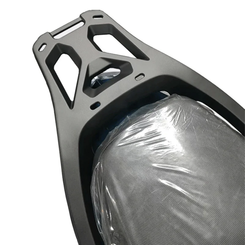 Suitable for Kymco Curved Lover Racing 150 Black Aluminum Alloy Tail Box Rack