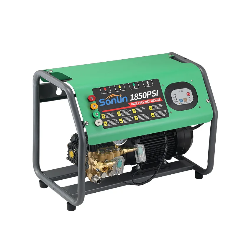 Commercial 150 Bar 1850PSI Carwasher Electric High Pressure Sewer Jetting Machines Water Jet Cleaning Machine
Commercial 150 Bar 1850PSI Carwasher Electric High Pressure Sewer Jetting Machines Water Jet Cleaning Machine