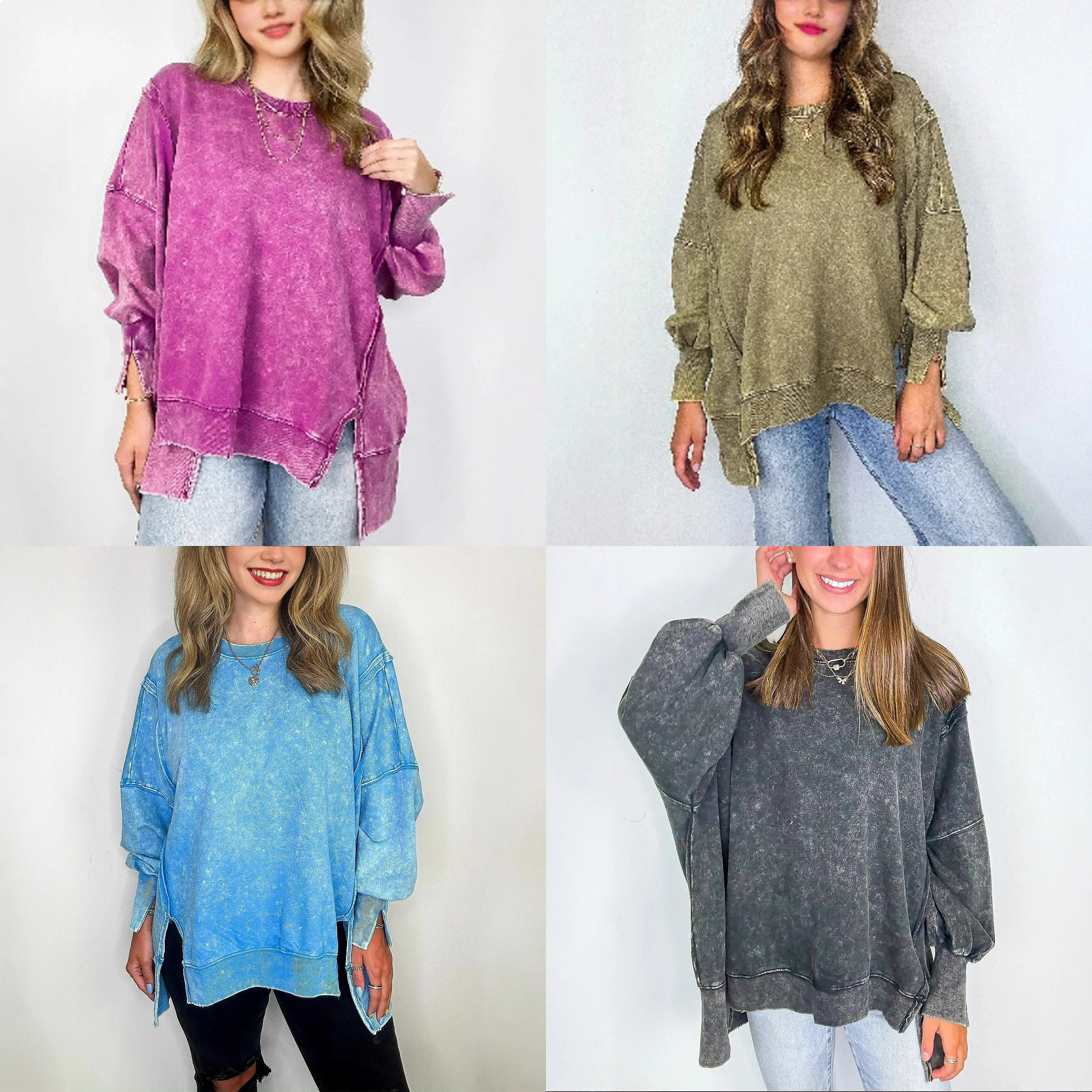 Washed Cotton Loose Round Neck Tee Tops T Shirt Women Casual Spring Summer Blouse
Washed Cotton Loose Round Neck Tee Tops T Shirt Women Casual Spring Summer Blouse
