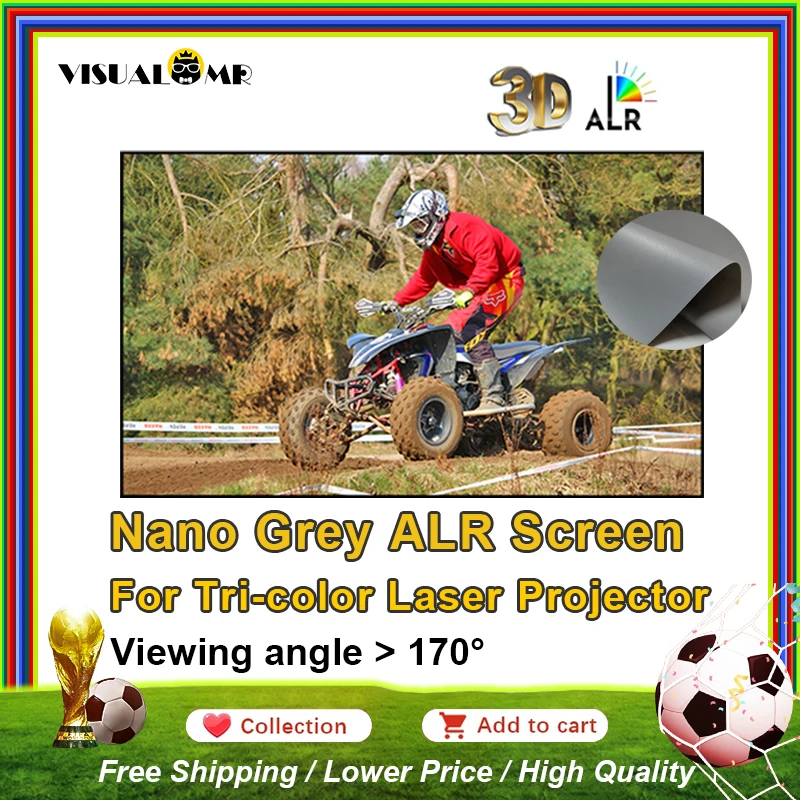 Hot Nano Grey ALR Projection Screen Dedicated for Tri-color Laser Projector Ambient Light Fixed Frame Ultra Narrow Bezel 4K 8K
Hot Nano Grey ALR Projection Screen Dedicated for Tri-color Laser Projector Ambient Light Fixed Frame Ultra Narrow Bezel 4K 8K