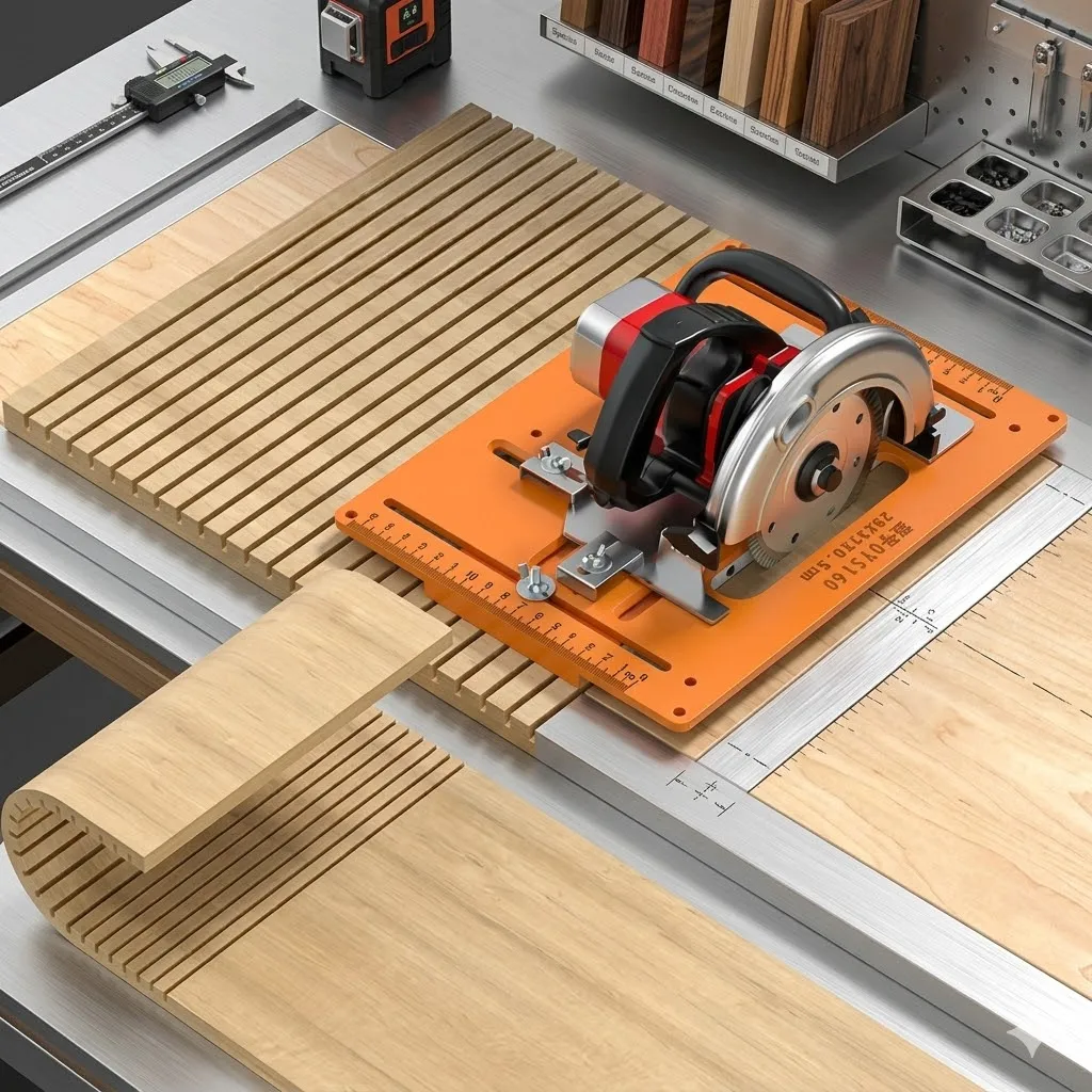 Woodworking Cutting Machine Base, Adjustable Electric Saw Base Plate with 45° Chamfer, Precision Multifunctional Bakelite Cuttin
Woodworking Cutting Machine Base, Adjustable Electric Saw Base Plate with 45° Chamfer, Precision Multifunctional Bakelite Cuttin