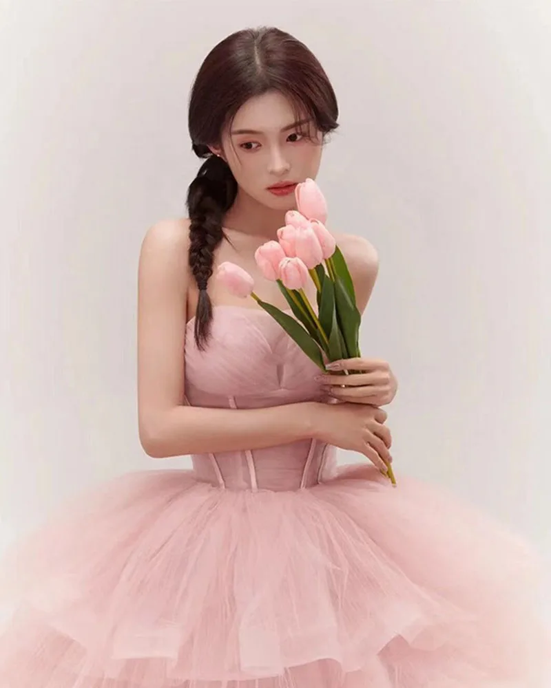 Luxurious Pink-themed Fairy-like Barbie Princess Graduation Dress For Birthday Elegant Long Party Quinceanera Dress
Luxurious Pink-themed Fairy-like Barbie Princess Graduation Dress For Birthday Elegant Long Party Quinceanera Dress
