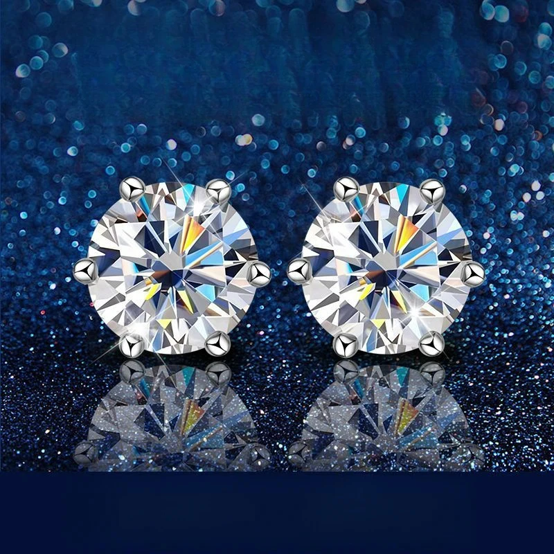 3carat wihte Diamond Real Moissanite small cute sterling Silver wedding stud Earring for girl S925 100% Pass the Diamond Test
3carat wihte Diamond Real Moissanite small cute sterling Silver wedding stud Earring for girl S925 100% Pass the Diamond Test