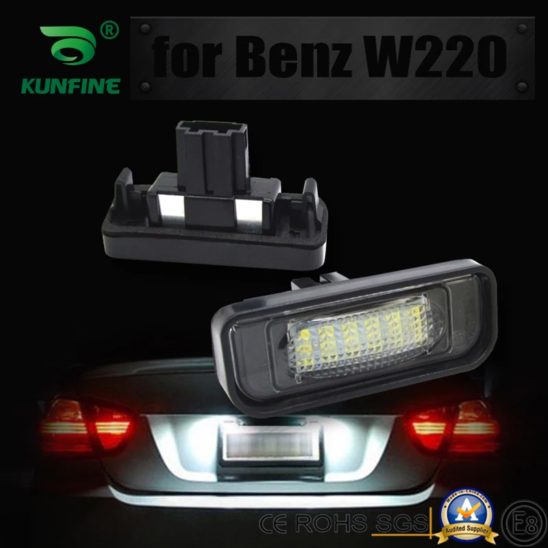 2PCS Car LED Number License Plate Light LED License Lamp For Benz W220 1999-2005 OEM No. MA2208200356
2PCS Car LED Number License Plate Light LED License Lamp For Benz W220 1999-2005 OEM No. MA2208200356
