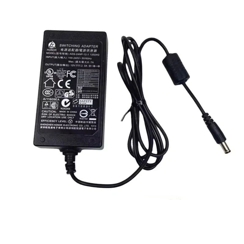 Genuine HOIOTO ADS-25NP-12-1 12024E 12V 2A AC Switching Adapter Charger 24W Power Supply ADP24-12A ADS-25FSG-12-2 12024E
Genuine HOIOTO ADS-25NP-12-1 12024E 12V 2A AC Switching Adapter Charger 24W Power Supply ADP24-12A ADS-25FSG-12-2 12024E