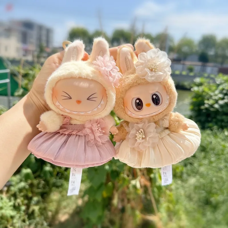 17cm Mini Plush Labubu Doll'S Clothes Outfit Accessories For Labubu Idol V1 V2 Strap Skirt Set Clothing Gift
17cm Mini Plush Labubu Doll'S Clothes Outfit Accessories For Labubu Idol V1 V2 Strap Skirt Set Clothing Gift