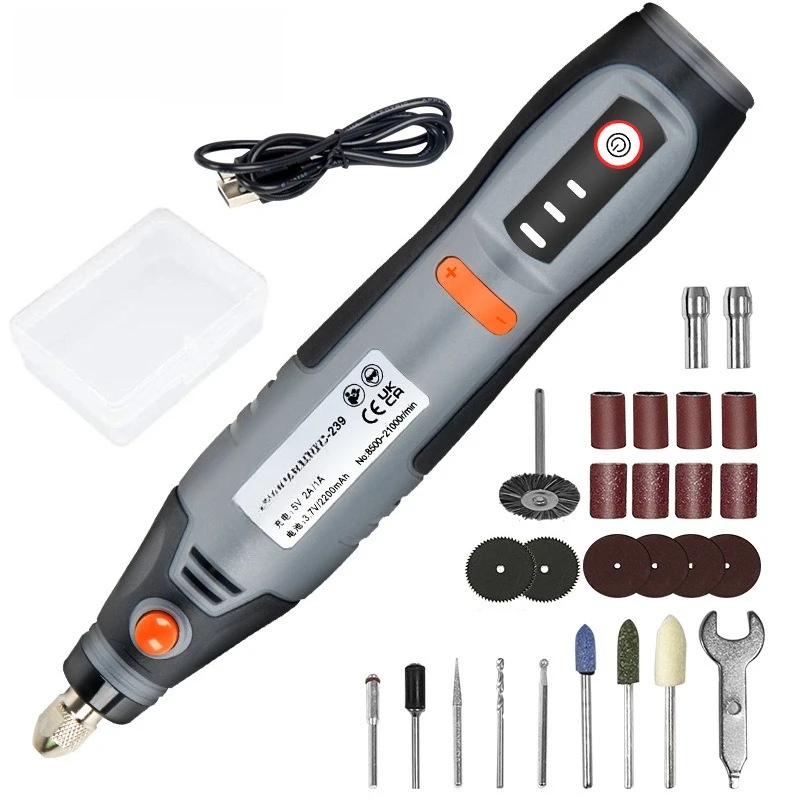 Mini electric drill handheld wood carving jade polishing engraving electric grinder
Mini electric drill handheld wood carving jade polishing engraving electric grinder