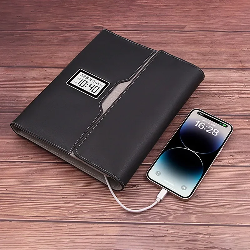 KAKAS Brand New Wireless Charger Notebook Power Bank With Calendar & Clock & Temperature Christmas Anniversary Birthday Gift
KAKAS Brand New Wireless Charger Notebook Power Bank With Calendar & Clock & Temperature Christmas Anniversary Birthday Gift