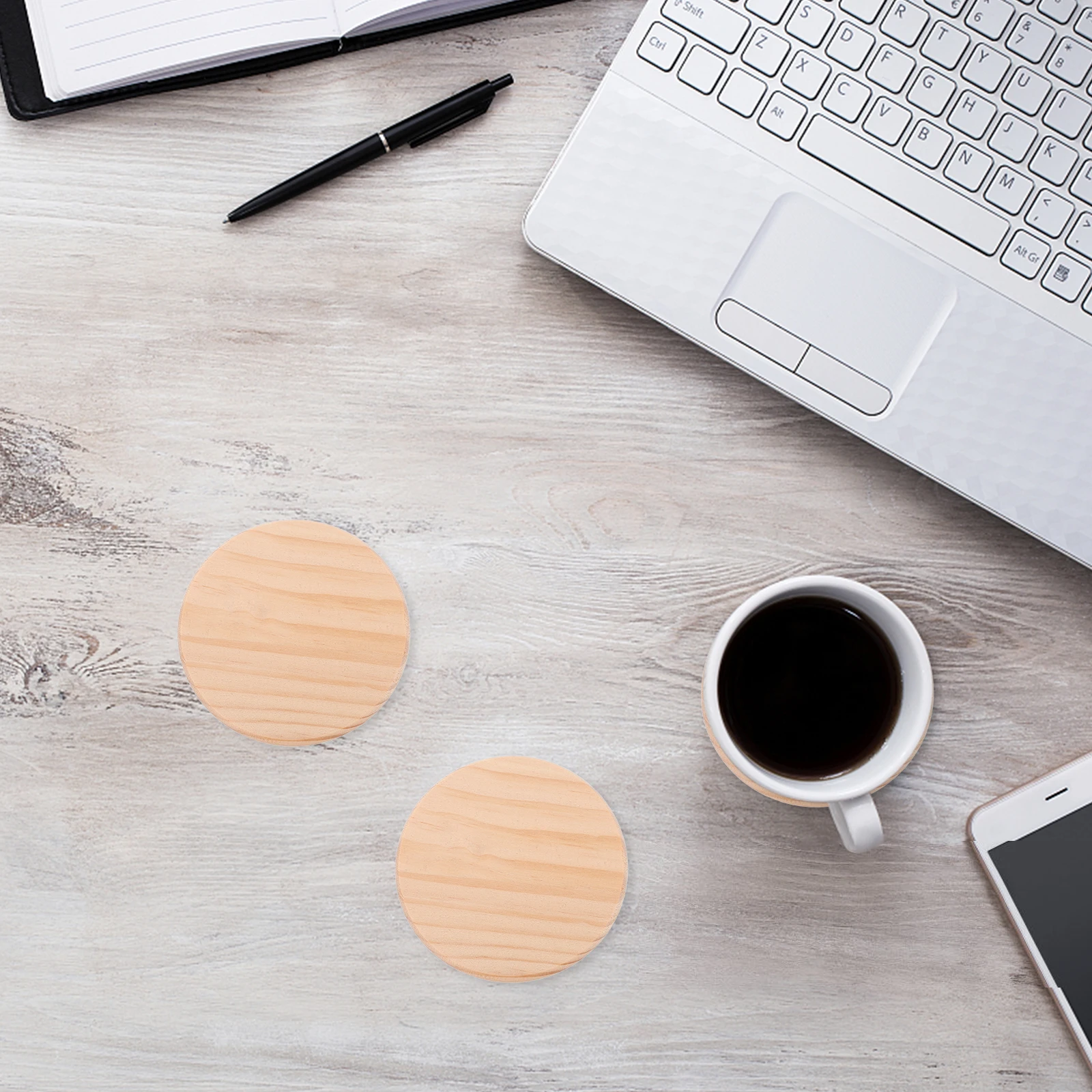 1 set Wooden Coasters Set Reusable Drink Cup Mats Heat Resistant Anti Slip Blank Coasters For Crafts Diy Office Home Gift Table
1 set Wooden Coasters Set Reusable Drink Cup Mats Heat Resistant Anti Slip Blank Coasters For Crafts Diy Office Home Gift Table