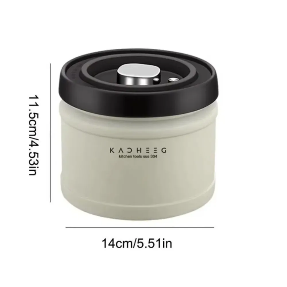 Creative 304 Stainless Steel Coffee Bean Storage Box Moisture-proof Convenient Grain Nut Storage Container Tea Cans
Creative 304 Stainless Steel Coffee Bean Storage Box Moisture-proof Convenient Grain Nut Storage Container Tea Cans