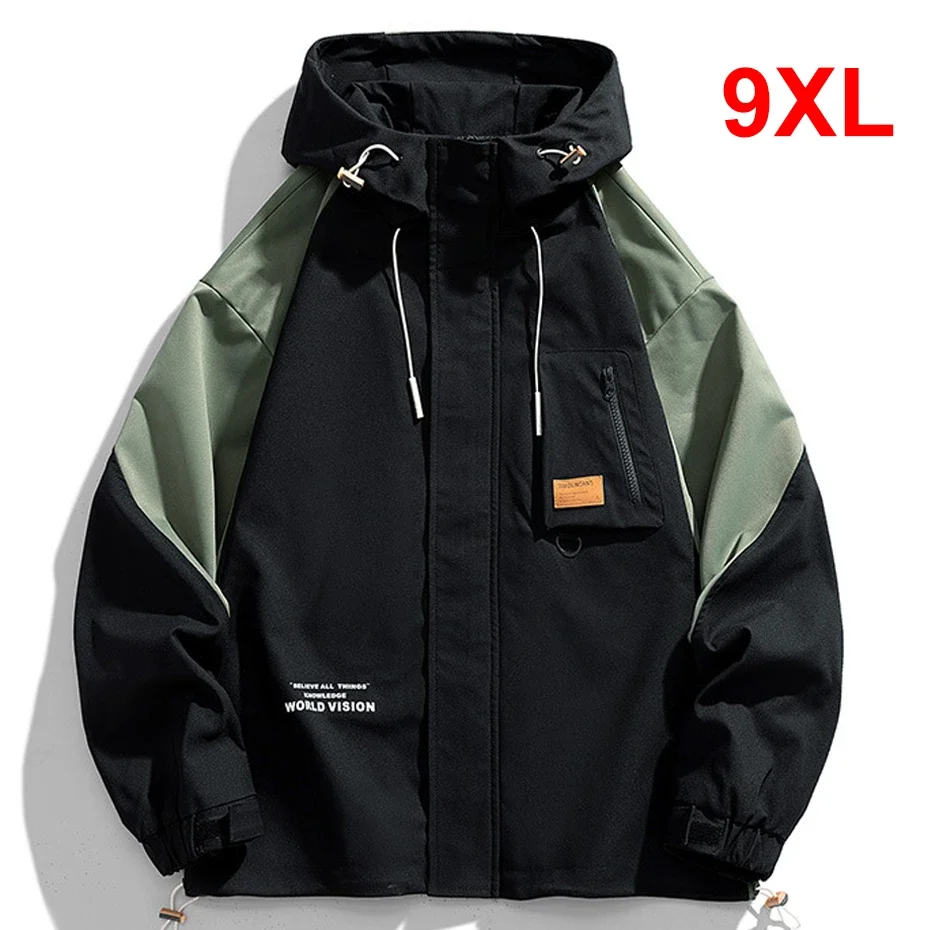 DIANRUO ropa de hombre большие размеры 9XL, весенне-осенние лоскутные ветрозащитные куртки с капюшоном, модная уличная верхняя одежда для альпинизма
DIANRUO ropa de hombre большие размеры 9XL, весенне-осенние лоскутные ветрозащитные куртки с капюшоном, модная уличная верхняя одежда для альпинизма