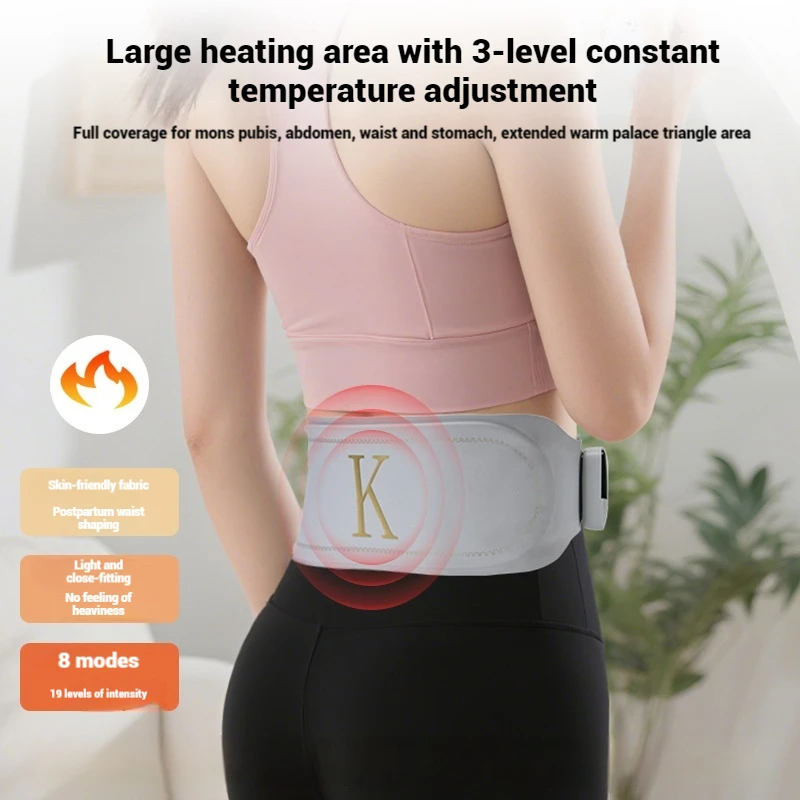 Вибрационный массажный пояс EMS с микротоковым нагревом — согревающая поясничная поддержка матки с полынью и шерстью
Вибрационный массажный пояс EMS с микротоковым нагревом — согревающая поясничная поддержка матки с полынью и шерстью