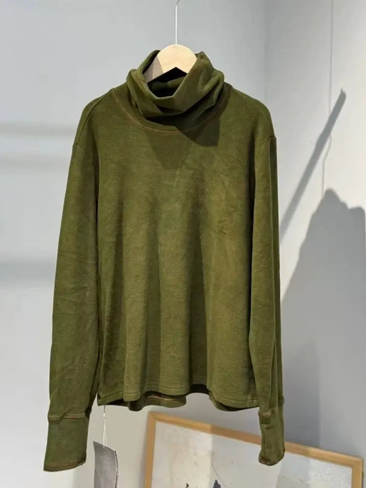 Comfortable Double-Sided Velvet Long Sve Base irt Artistic Versatile Autumn Winter New Arrival Simple High Collar Hoodie
Comfortable Double-Sided Velvet Long Sve Base irt Artistic Versatile Autumn Winter New Arrival Simple High Collar Hoodie