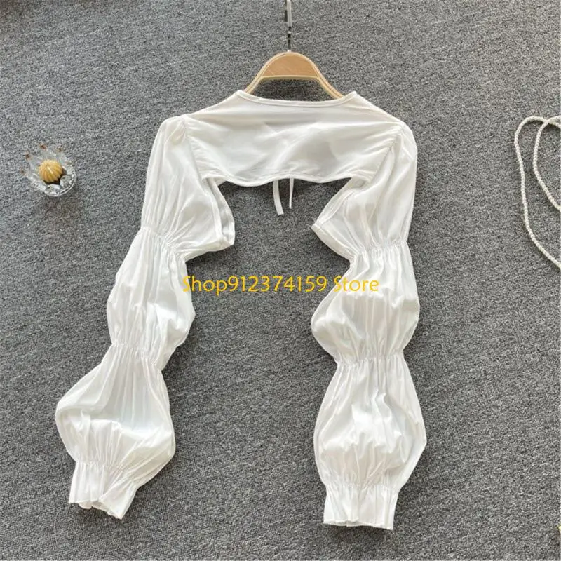 G5AE Multipurpose Shawl with Long Sleeves Outdoor Sunproof Shawl Scarf Travel Accessory Shoulder Wrap for Women Driving
G5AE Multipurpose Shawl with Long Sleeves Outdoor Sunproof Shawl Scarf Travel Accessory Shoulder Wrap for Women Driving
