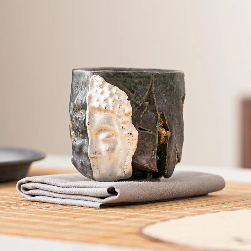 Ceramic Cups, Handmade Cultural Creations of High-end Retro Tea Cups, Unique Design Tea Drinking Cups Chinese Cup
Ceramic Cups, Handmade Cultural Creations of High-end Retro Tea Cups, Unique Design Tea Drinking Cups Chinese Cup