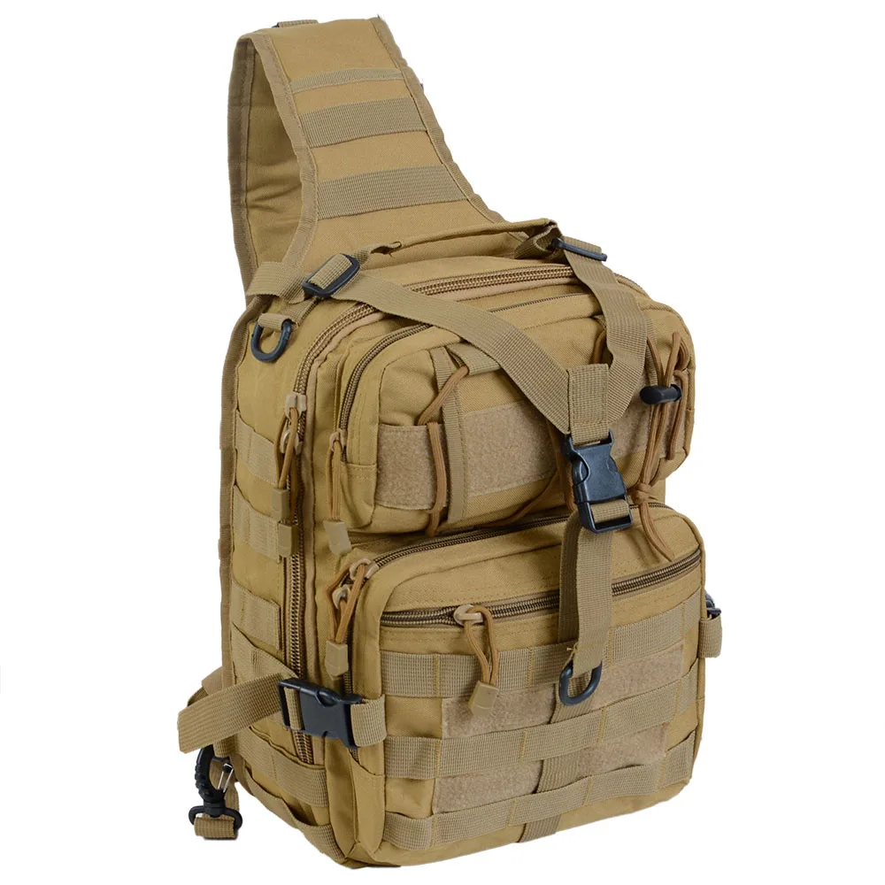 Tactical single-shoulder tactical cycling camping hiking chest pouch patrol hiking backpack tactical side-padded backpack
Tactical single-shoulder tactical cycling camping hiking chest pouch patrol hiking backpack tactical side-padded backpack