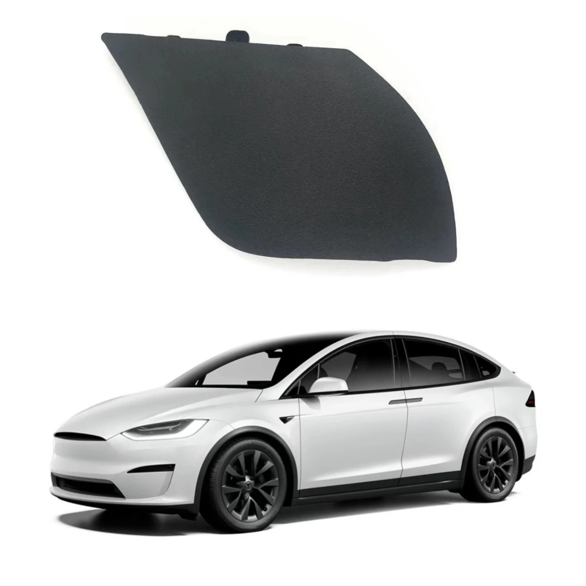 For Tesla Model X Front Bumper Trailer Cover Trim Cover Trailer Hook Trim Black Small Cover
For Tesla Model X Front Bumper Trailer Cover Trim Cover Trailer Hook Trim Black Small Cover