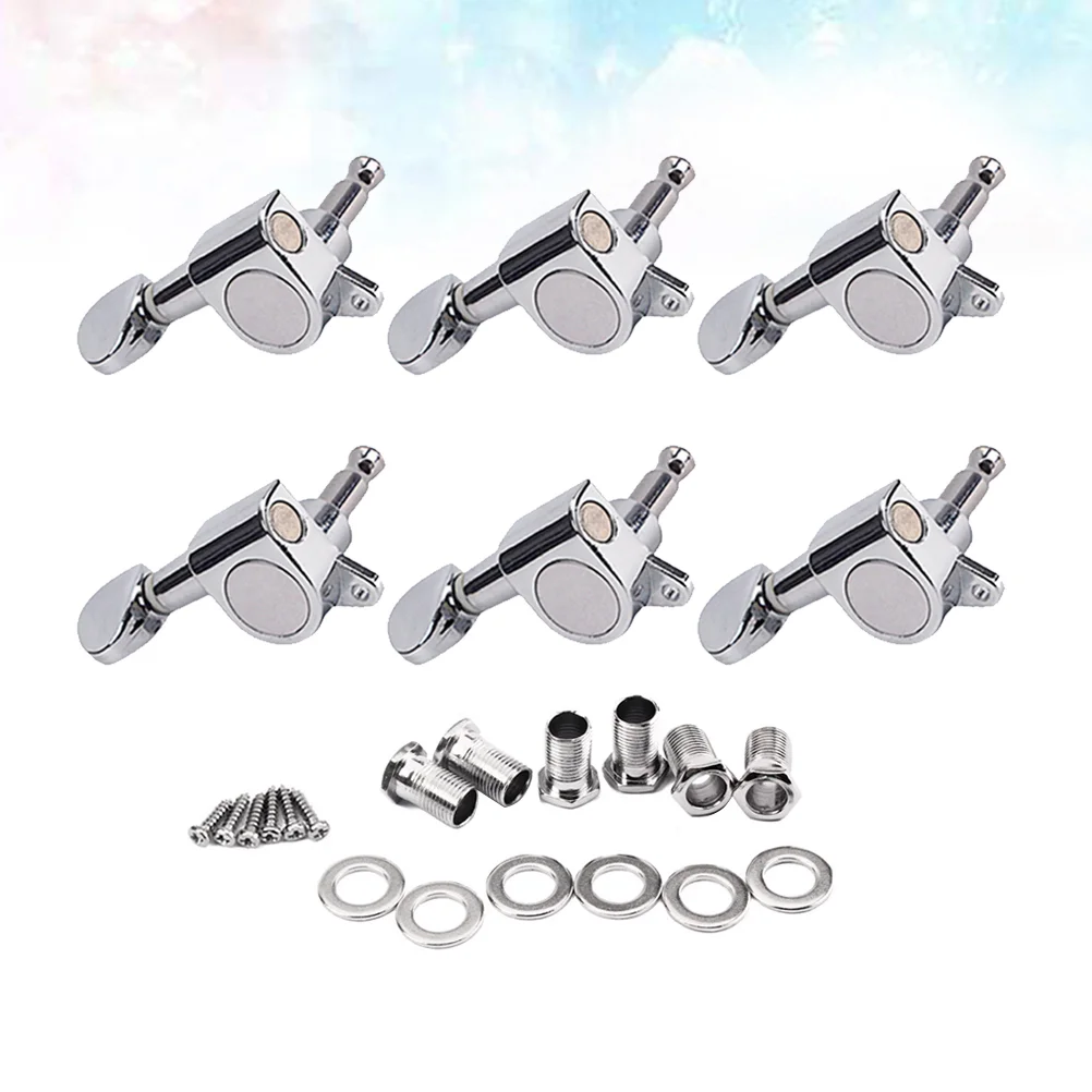 GC206F New 6 In Line Vintage Style Guitar Machine Heads 6L Tuning Pegs (Silver) guitar tuning pegs guitar pegs
GC206F New 6 In Line Vintage Style Guitar Machine Heads 6L Tuning Pegs (Silver) guitar tuning pegs guitar pegs