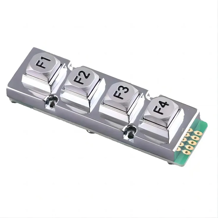 4 Keys Panel Mount Touch Numeric Keypad For Smart Locker Access Control Front Panel Waterproof Outdoor Use
4 Keys Panel Mount Touch Numeric Keypad For Smart Locker Access Control Front Panel Waterproof Outdoor Use