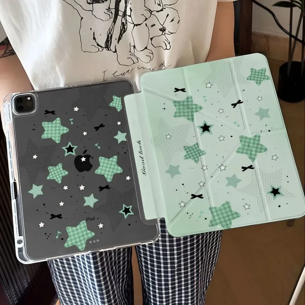 Mint Green Checkered Star Tablet Case For iPad Pro 11 12.9 13 M2 M4 M3 M5 Shell 8.3 9.7 10.2 5/6/7/8/9/10/11th Air 4 5 6 7 Cover
Mint Green Checkered Star Tablet Case For iPad Pro 11 12.9 13 M2 M4 M3 M5 Shell 8.3 9.7 10.2 5/6/7/8/9/10/11th Air 4 5 6 7 Cover