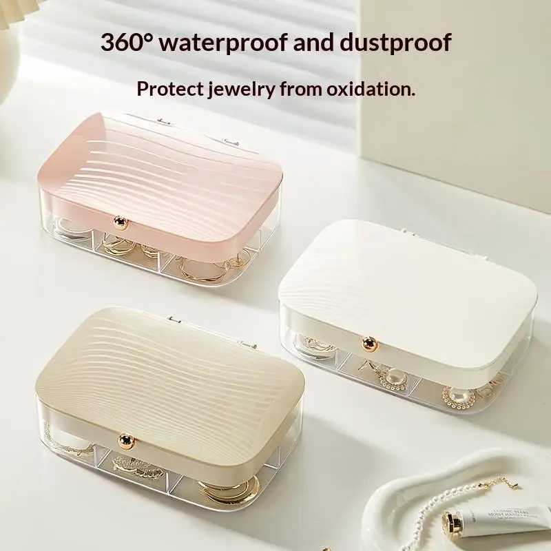 A Stylish Multi Layered Waterproof Jewelry Storage Box Perfect For Organizing And Storing Jewelry
A Stylish Multi Layered Waterproof Jewelry Storage Box Perfect For Organizing And Storing Jewelry