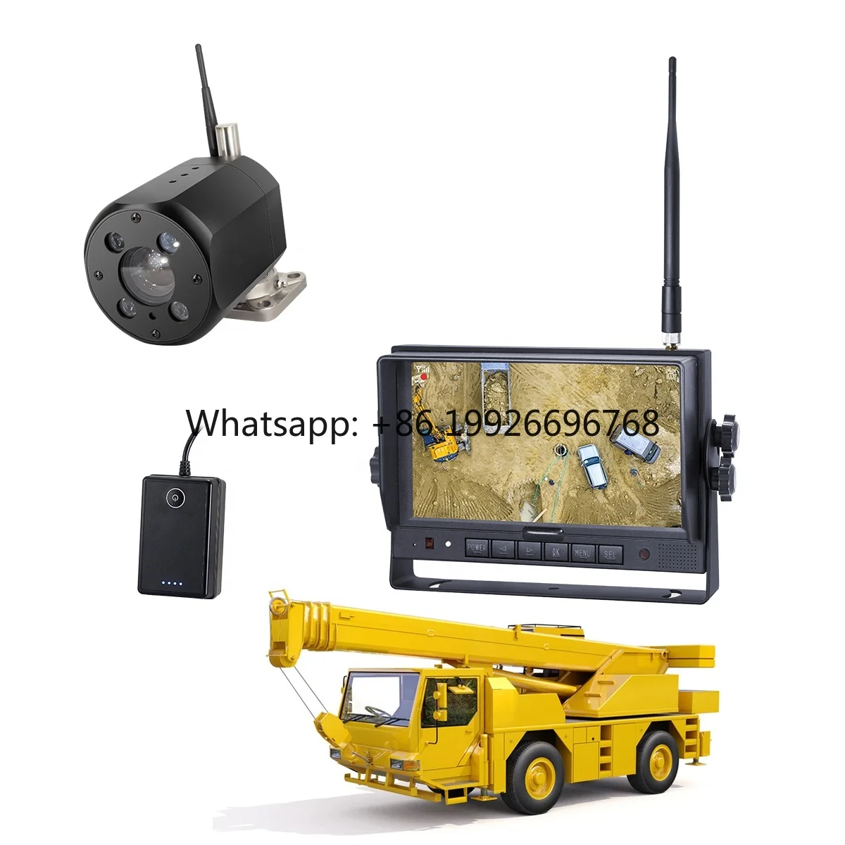 Wireless Tower Crane Camera System With 30x Zoom and IP69K Waterproof Rating
Wireless Tower Crane Camera System With 30x Zoom and IP69K Waterproof Rating