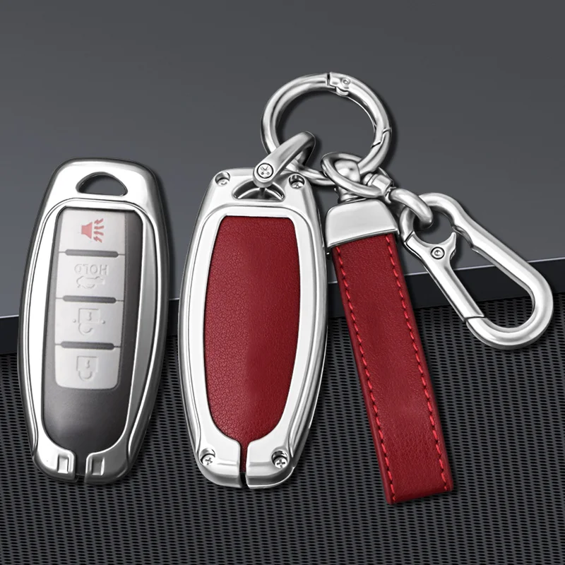 Auto Zinc Alloy Key Case Bag For Nissan Juke 2011 -2022 Car Key Chain Car Metal Key Shell Interior Decoration Car Accessories
Auto Zinc Alloy Key Case Bag For Nissan Juke 2011 -2022 Car Key Chain Car Metal Key Shell Interior Decoration Car Accessories
